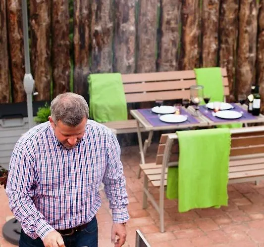 Akelei - Sauna, Kamin & Balkon Apartmán *