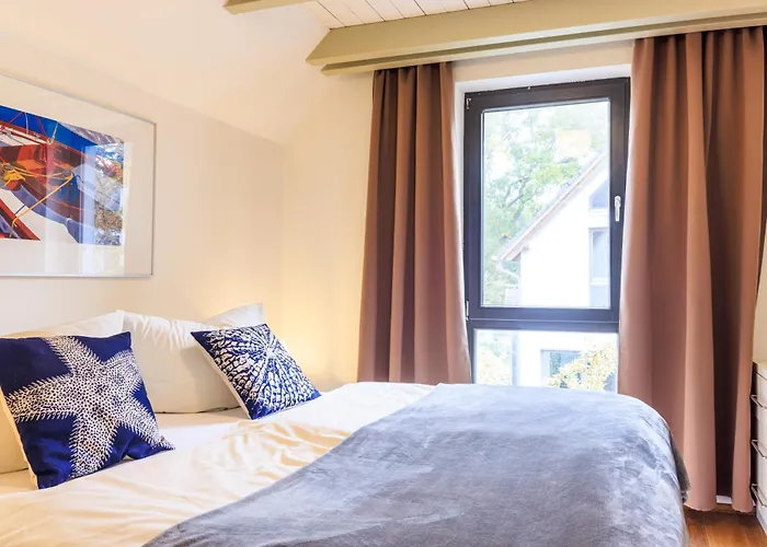 Apartmán Akelei - Sauna, Kamin & Balkon Zingst